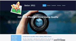 Desktop Screenshot of betterjpeg.com